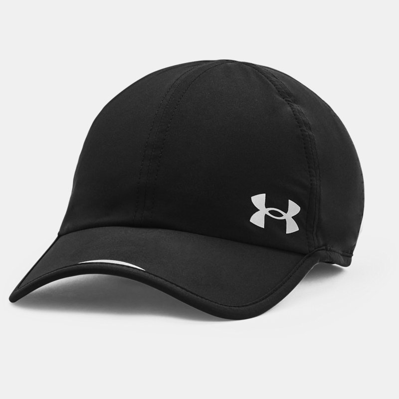 Men's Under Armour Iso-Chill Launch Run Hat Black / Black / Reflective One Size